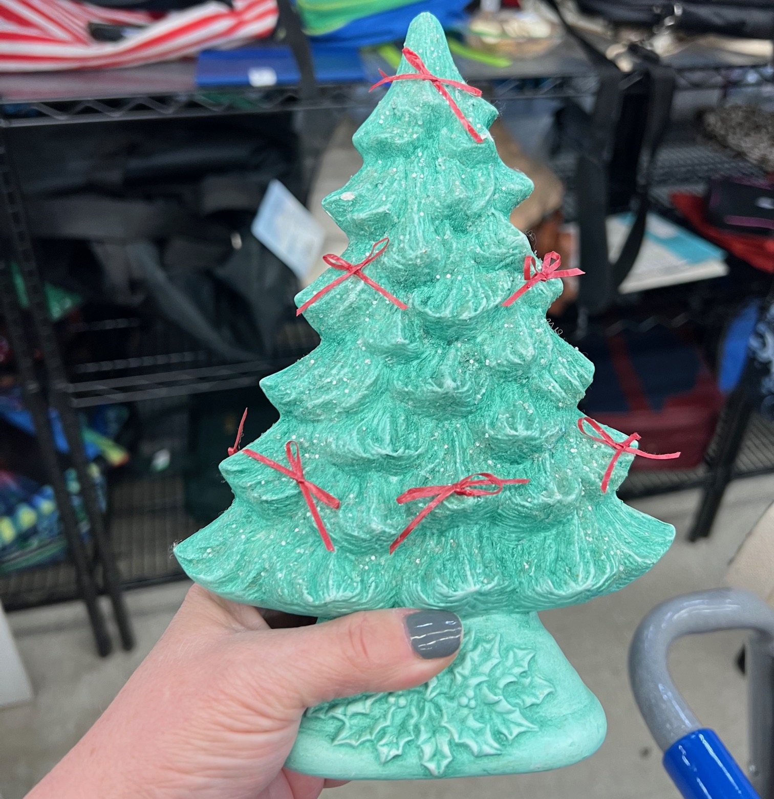 Ohio State LED Ceramic Christmas Tree