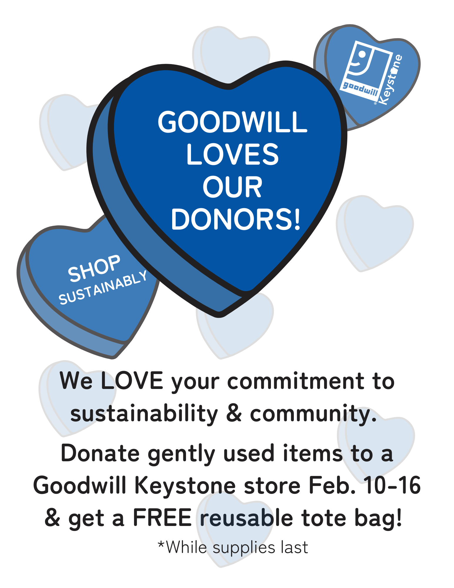 Goodwill Loves Our Donors: A Valentine’s Week Celebration!